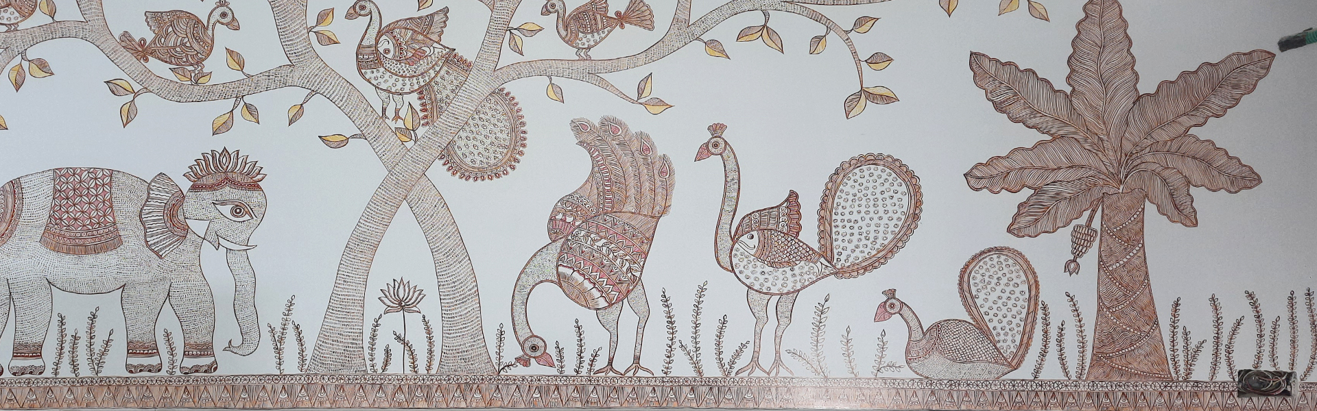madhubani Art Banner