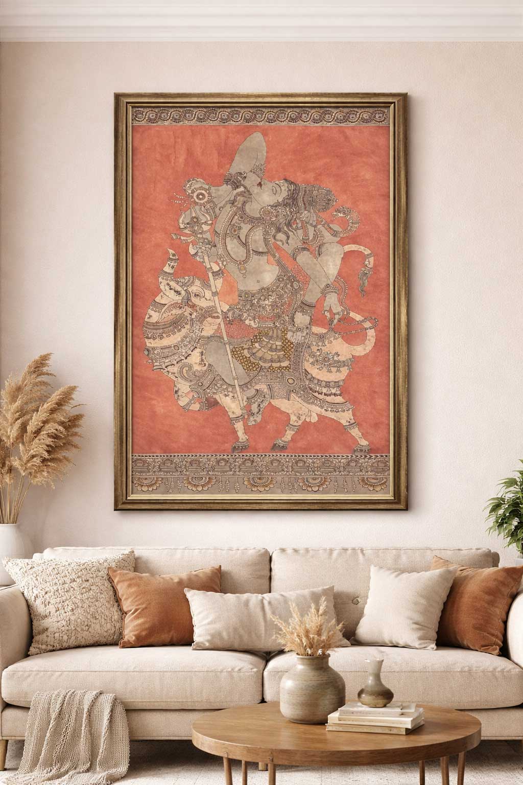 Kalamkari-Art-on-wall