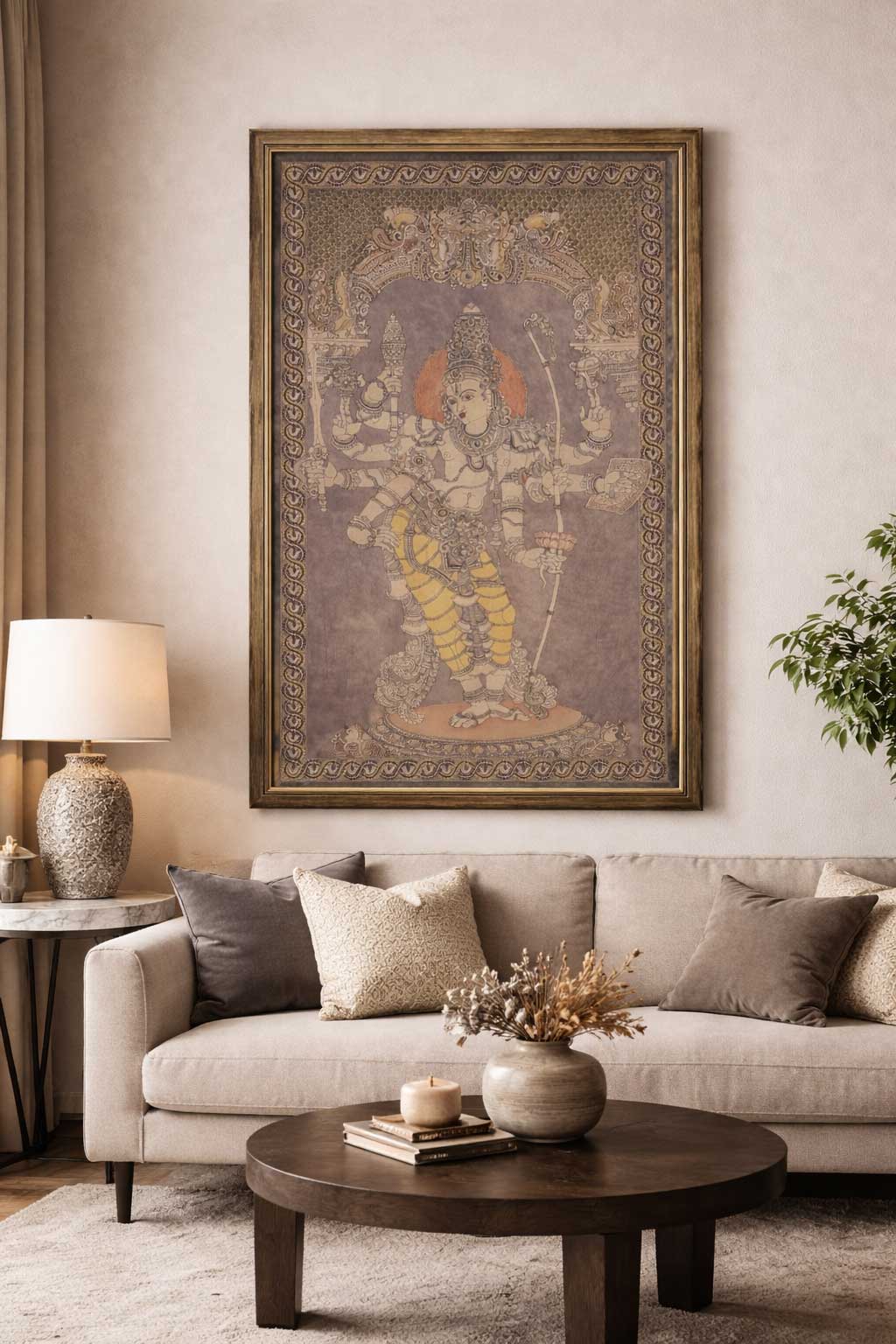 Kalamkari-Art-on-wall